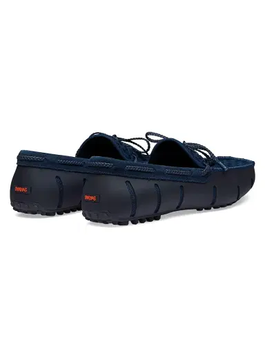 SWIMS Men's Woven Driving Loafers - Navy - Size 15 | Thumbnail 2 SWIMS Men's Woven Driving Loafers - Navy - Size 15 | Thumbnail 2