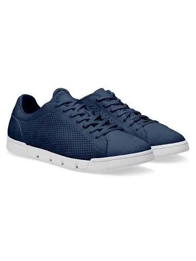 SWIMS Men's Breeze Tennis Knit Low-Top Sneakers - Navy - Size 14 | Thumbnail 2 SWIMS Men's Breeze Tennis Knit Low-Top Sneakers - Navy - Size 14 | Thumbnail 2