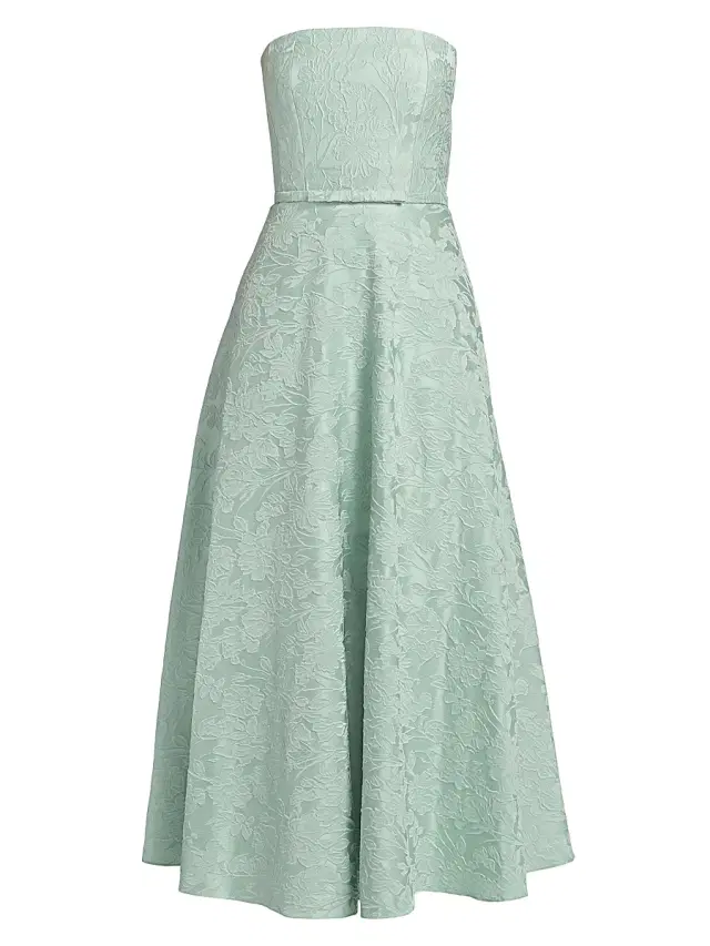 SACHIN BABI Women's Darian Floral Cloque Maxi Dress - Celadon