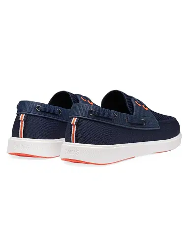 SWIMS Men's Breeze Boat Shoes - Navy White Orange - Size 15 | Thumbnail 3 SWIMS Men's Breeze Boat Shoes - Navy White Orange - Size 15 | Thumbnail 3