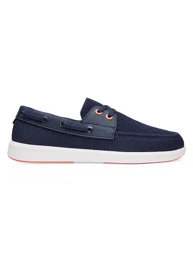SWIMS Men's Breeze Boat Shoes - Navy White Orange - Size 15 | Thumbnail 1 SWIMS Men's Breeze Boat Shoes - Navy White Orange - Size 15 | Thumbnail 1