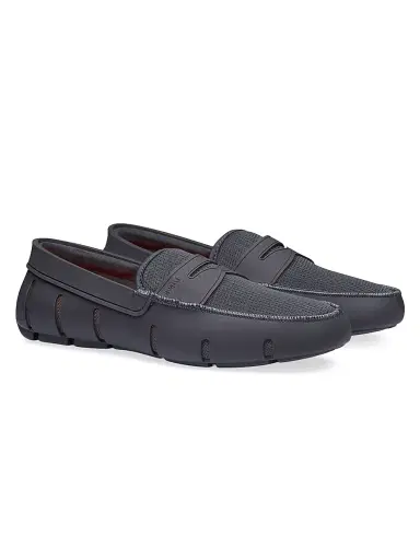 SWIMS Men's Mesh & Rubber Penny Loafers | Thumbnail 2 SWIMS Men's Mesh & Rubber Penny Loafers | Thumbnail 2