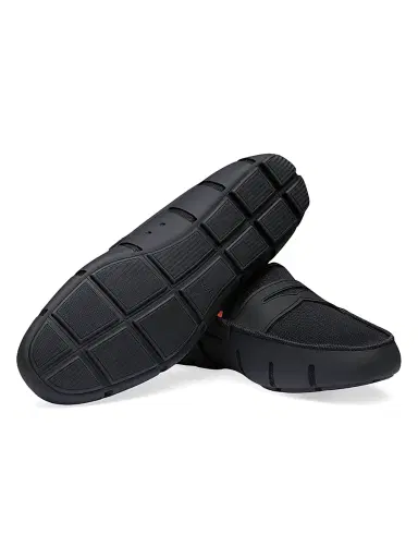 SWIMS Men's Mesh & Rubber Penny Loafers - Black - Size 15 | Thumbnail 4 SWIMS Men's Mesh & Rubber Penny Loafers - Black - Size 15 | Thumbnail 4