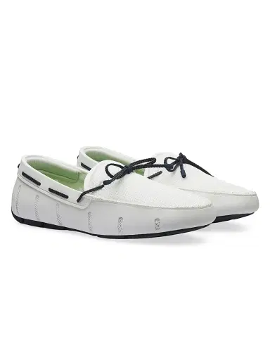 SWIMS Men's Braided Lace Loafers | Thumbnail 2