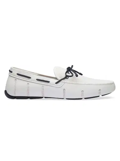 SWIMS Men's Braided Lace Loafers | Thumbnail 1