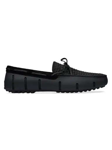 SWIMS Men's Woven Driving Loafers - Black - Size 15 | Thumbnail 1 SWIMS Men's Woven Driving Loafers - Black - Size 15 | Thumbnail 1