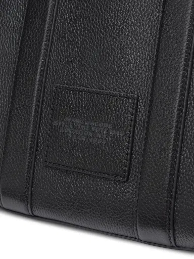 Marc Jacobs Women's The Leather Small Tote Bag - Black | Thumbnail 6