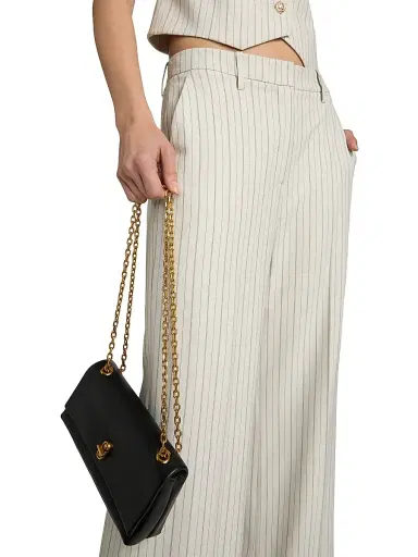 Elie Tahari Women's The Liliana Pinstriped Straight-Leg Pants | Thumbnail 6