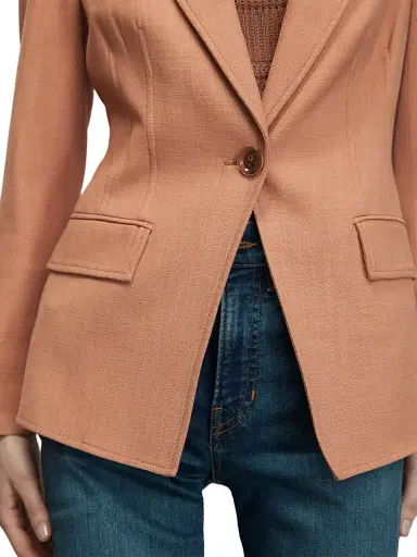 Veronica Beard Women's Isaac Dickey Jacket - Chai - Size 16 | Thumbnail 7 Veronica Beard Women's Isaac Dickey Jacket - Chai - Size 16 | Thumbnail 7
