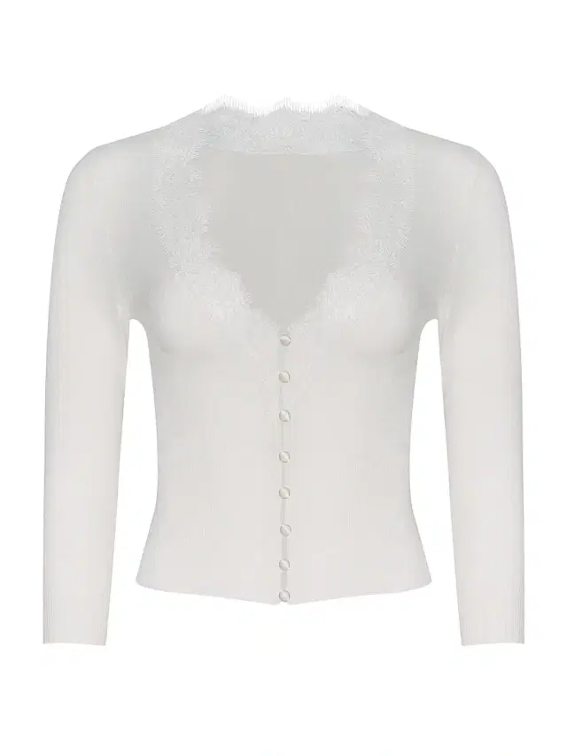 L'AGENCE Women's Eluna Lace-Trim Cardigan -