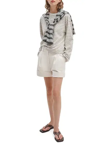 rag & bone Women's Kelly Striped Boxy Long-Sleeve T-Shirt | Thumbnail 2 rag & bone Women's Kelly Striped Boxy Long-Sleeve T-Shirt | Thumbnail 2