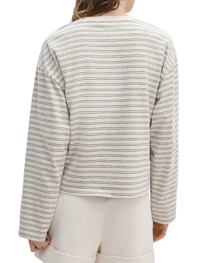 rag & bone Women's Kelly Striped Boxy Long-Sleeve T-Shirt | Thumbnail 5 rag & bone Women's Kelly Striped Boxy Long-Sleeve T-Shirt | Thumbnail 5