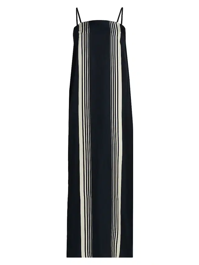 rag & bone Women's Suki Striped Maxi Slipdress - Sal Scarf