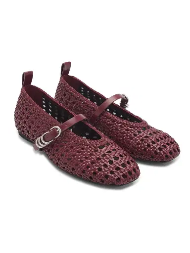 rag & bone Women's Spire Woven Mary Janes | Thumbnail 2