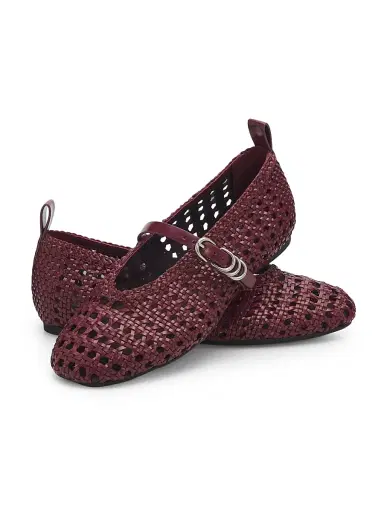 rag & bone Women's Spire Woven Mary Janes | Thumbnail 6