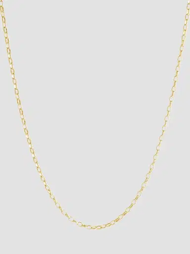 Anabel Aram Women's 18K-Gold-Plated Oval-Link Chain Necklace - Gold | Thumbnail 2