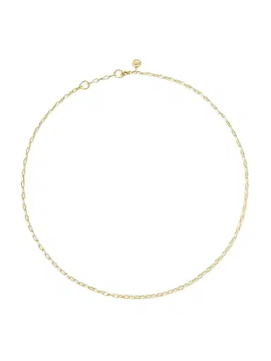 Anabel Aram Women's 18K-Gold-Plated Oval-Link Chain Necklace - Gold | Thumbnail 1