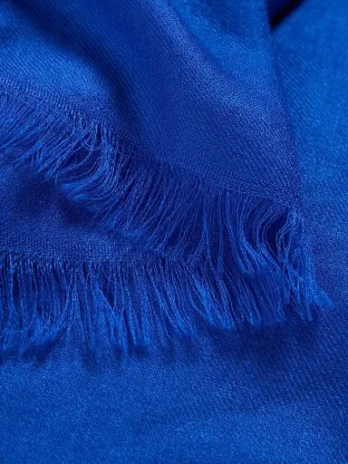 Sofia Cashmere Women's Lightweight Cashmere Scarf - Cobalt | Thumbnail 4 Sofia Cashmere Women's Lightweight Cashmere Scarf - Cobalt | Thumbnail 4