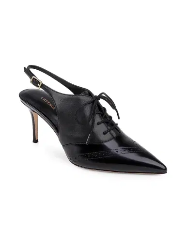 L'Agence Women's Shreya 80MM Leather Slingback Pumps | Thumbnail 2 L'Agence Women's Shreya 80MM Leather Slingback Pumps | Thumbnail 2
