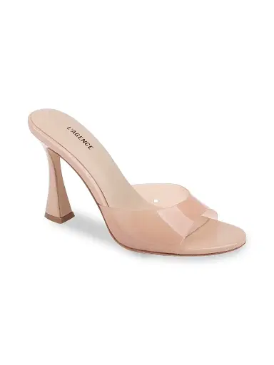 L'Agence Women's Avery 100MM Curved-Heel Sandals | Thumbnail 2 L'Agence Women's Avery 100MM Curved-Heel Sandals | Thumbnail 2