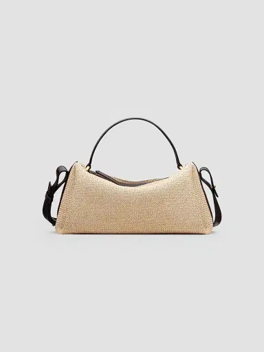NEOUS Women's Scorpius Raffia-Leather Crossbody Bag | Thumbnail 2