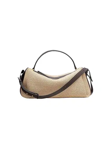 NEOUS Women's Scorpius Raffia-Leather Crossbody Bag | Thumbnail 1