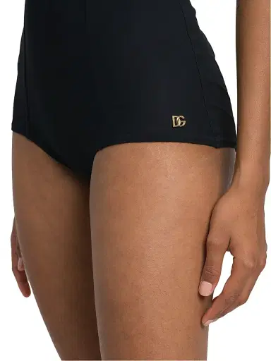 Dolce & Gabbana Women's Balconette One-Piece Swimsuit - Nero - Size Small | Thumbnail 6 Dolce & Gabbana Women's Balconette One-Piece Swimsuit - Nero - Size Small | Thumbnail 6