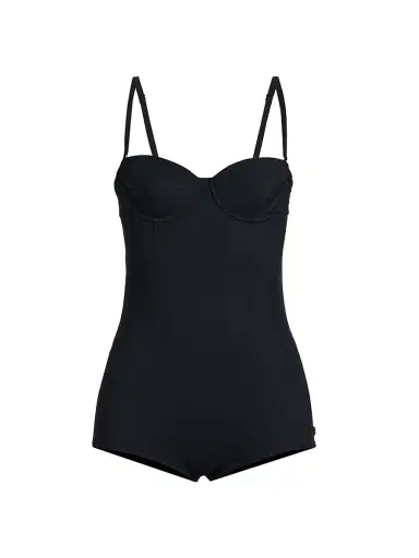 Dolce & Gabbana Women's Balconette One-Piece Swimsuit - Nero - Size Small | Thumbnail 1 Dolce & Gabbana Women's Balconette One-Piece Swimsuit - Nero - Size Small | Thumbnail 1