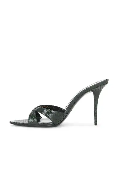 Saint Laurent Gippy Python Mule Sandal | Thumbnail 5