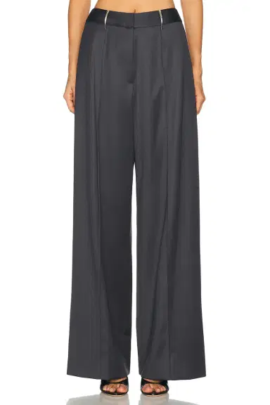 Grace Ling Claw Belt Loop Tailored Trouser | Thumbnail 2 Grace Ling Claw Belt Loop Tailored Trouser | Thumbnail 2