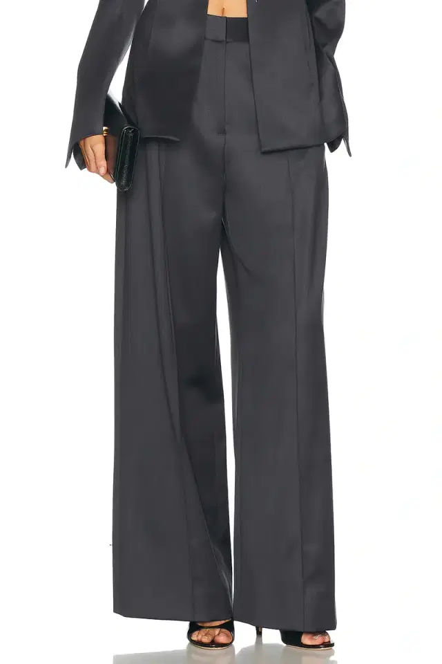 Grace Ling Claw Belt Loop Tailored Trouser