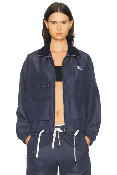 Miu Miu Tela Tec Jacket | Thumbnail 1