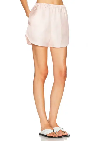 Loulou de Saison Cabo Elastic Waistband Short | Thumbnail 2 Loulou de Saison Cabo Elastic Waistband Short | Thumbnail 2