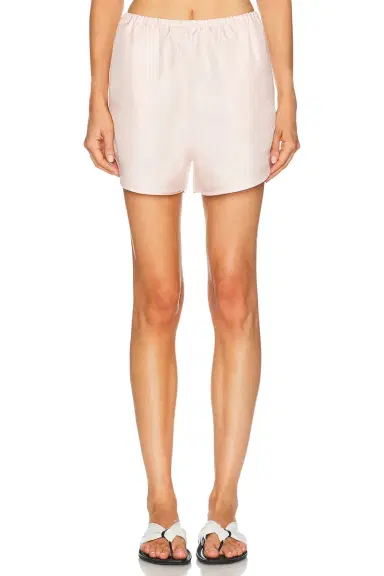Loulou de Saison Cabo Elastic Waistband Short | Thumbnail 1 Loulou de Saison Cabo Elastic Waistband Short | Thumbnail 1
