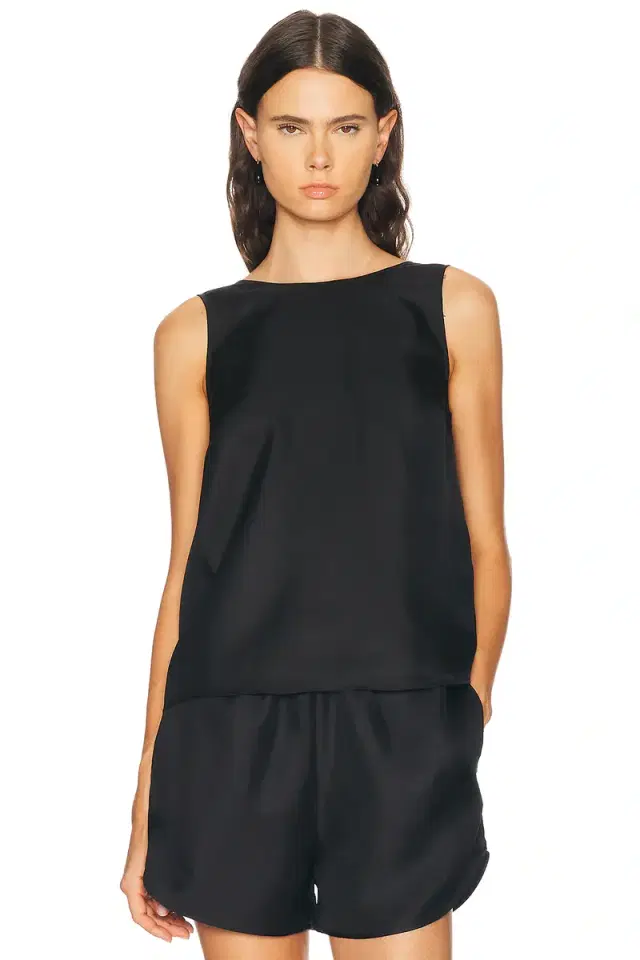 Gema Draped Open Back Top