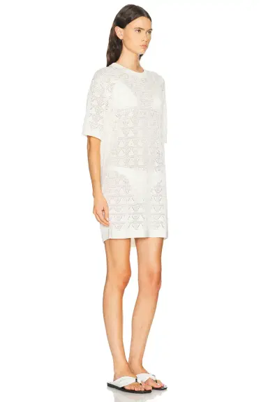 Loulou de Saison Armas Knit T-Shirt Dress | Thumbnail 2 Loulou de Saison Armas Knit T-Shirt Dress | Thumbnail 2