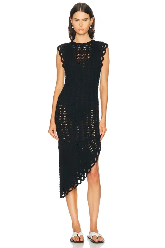 Malena Asymmetric Sleeveless Dress