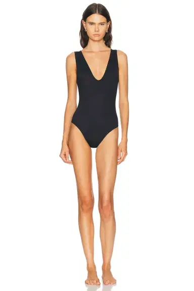 Loulou de Saison Gianna U-Neckline Swimsuit | Thumbnail 1 Loulou de Saison Gianna U-Neckline Swimsuit | Thumbnail 1