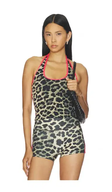 P.E NATION Radar Halter Tank Top | Thumbnail 1 P.E NATION Radar Halter Tank Top | Thumbnail 1