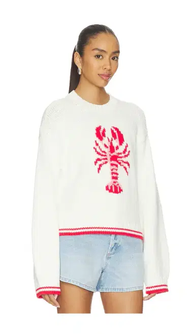 Lovers and Friends Cayden Lobster Sweater | Thumbnail 2 Lovers and Friends Cayden Lobster Sweater | Thumbnail 2