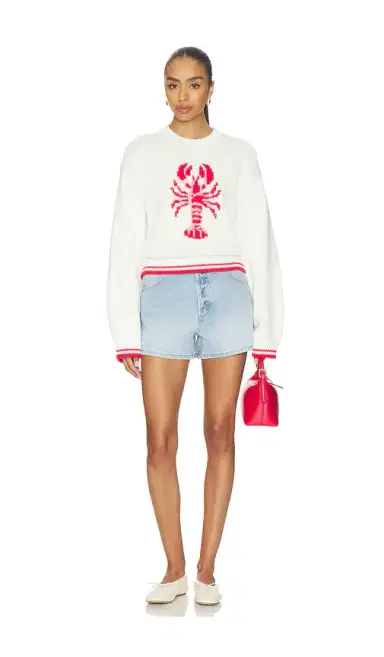 Lovers and Friends Cayden Lobster Sweater | Thumbnail 4 Lovers and Friends Cayden Lobster Sweater | Thumbnail 4