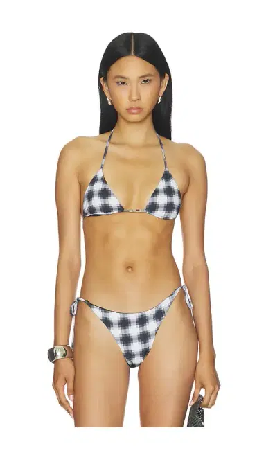 Ziah Beaded Triangle Bikini Top | Thumbnail 1 Ziah Beaded Triangle Bikini Top | Thumbnail 1