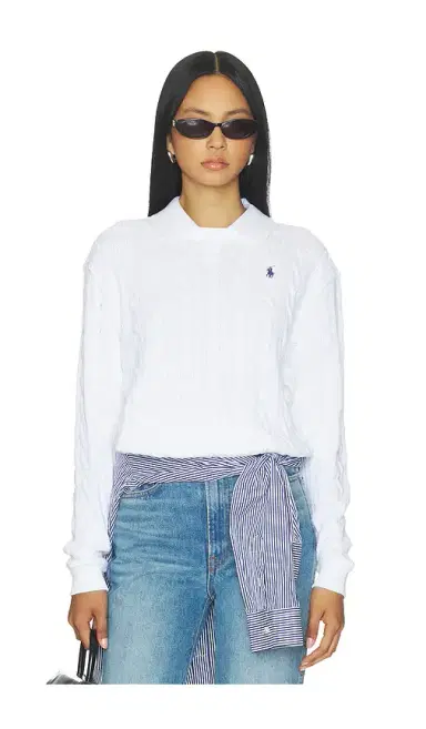 Polo Ralph Lauren Cotton Long Sleeve Polo | Thumbnail 1