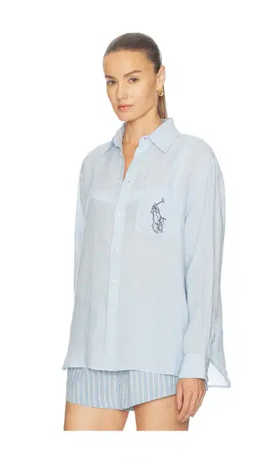 Polo Ralph Lauren Linen Long Sleeve Sport Shirt | Thumbnail 3