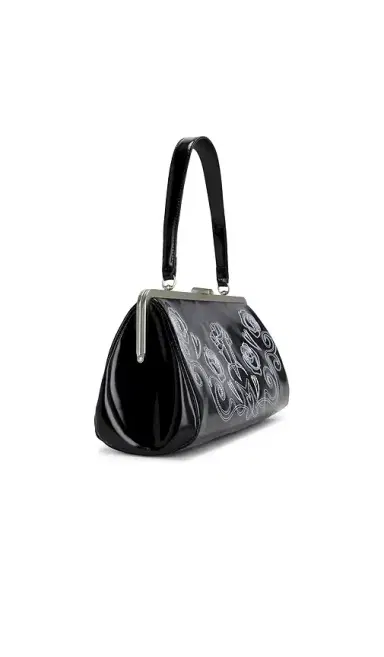 Markgong Large Embroidered Metal Clasp Bag | Thumbnail 3 Markgong Large Embroidered Metal Clasp Bag | Thumbnail 3