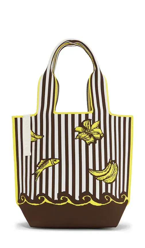 Alemais Mona Jacquard Shopper Tote