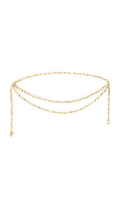 Ettika Crystal Pendant Chain Belt | Thumbnail 1