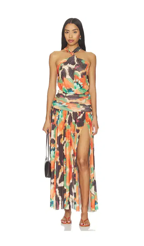 MISA Los Angeles Lacey Maxi Dress