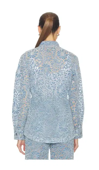 Veronica Beard Lane Jacket W/ Burnout Floral | Thumbnail 4 Veronica Beard Lane Jacket W/ Burnout Floral | Thumbnail 4