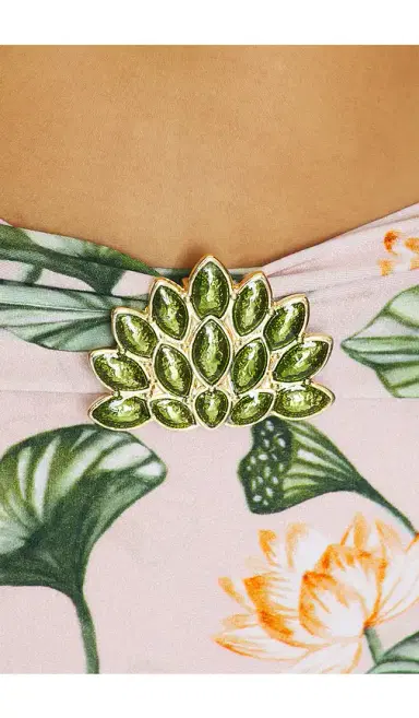 PatBo Lotus High Waist Bikini Bottom | Thumbnail 5 PatBo Lotus High Waist Bikini Bottom | Thumbnail 5